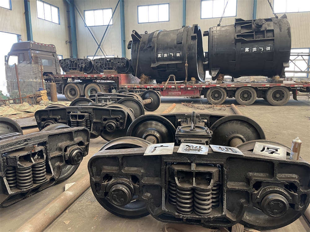 轉(zhuǎn)向架及鐵水罐