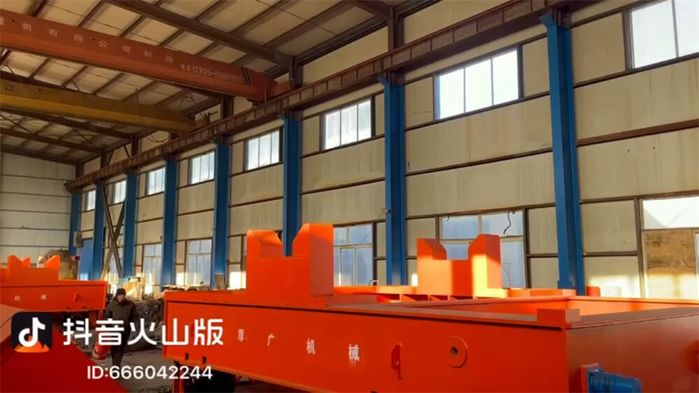 120噸鋼包車裝車